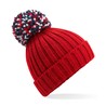 Winter hat - mod. B390:Classic Red, 100% acrylic, inside, One Size